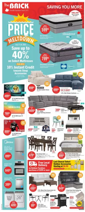 The Brick catalogue in Walnut Grove | Our best bargains | 2025-07-17T00:00:00.000Z - 2025-07-30T00:00:00.000Z