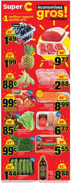 Super C catalogue in Comber ON | Our best offers for you | 2025-07-24T00:00:00.000Z - 2025-07-30T00:00:00.000Z