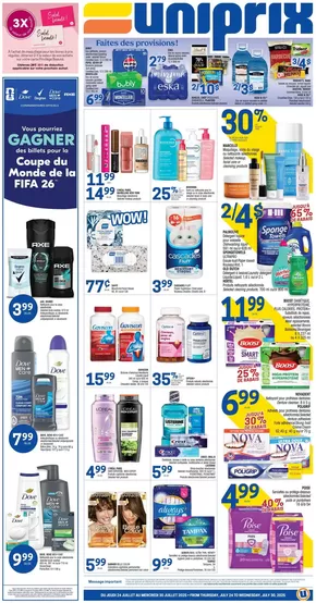 Uniprix Weekly ad