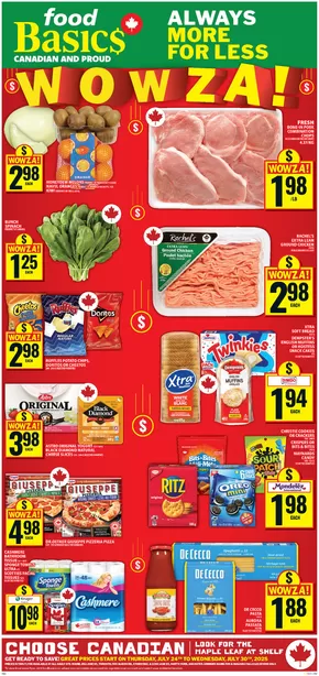Food Basics catalogue in Brantford | Great discounts on selected products | 2025-07-24T00:00:00.000Z - 2025-07-30T00:00:00.000Z