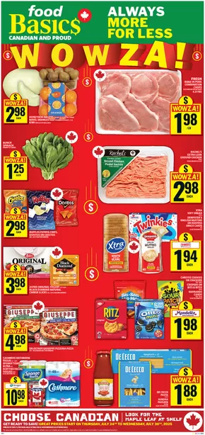 Food Basics catalogue in Markham | Current deals and offers | 2025-07-24T00:00:00.000Z - 2025-07-30T00:00:00.000Z