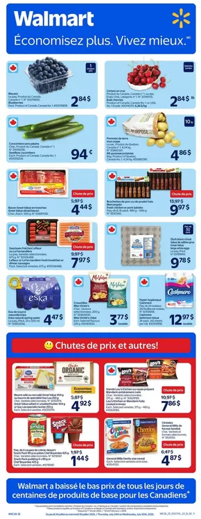 Walmart catalogue in Edmonton | Wide range of offers | 2025-07-24T00:00:00.000Z - 2025-07-31T00:00:00.000Z