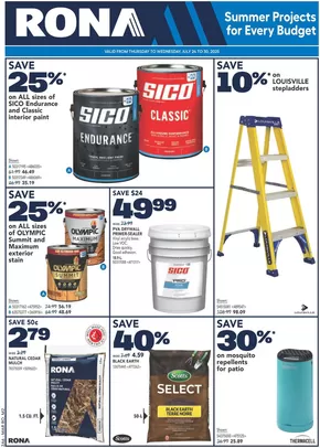 RONA catalogue in Regina | RONA Weekly ad | 2025-07-24T00:00:00.000Z - 2025-07-30T00:00:00.000Z