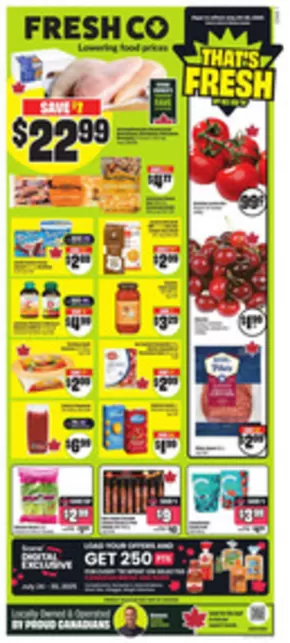 FreshCo catalogue in Gaspé | Weekly West | 2025-07-24T00:00:00.000Z - 2025-07-30T00:00:00.000Z