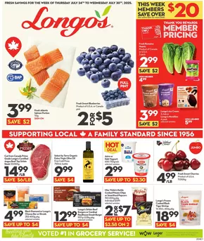 Longo's catalogue in Markham | Great discounts on selected products | 2025-07-24T00:00:00.000Z - 2025-07-30T00:00:00.000Z