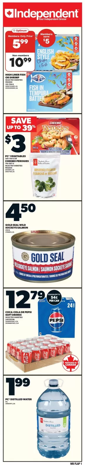 Independent Grocer catalogue in Gaspé | Independent Grocer weeky flyer | 2025-07-24T00:00:00.000Z - 2025-07-30T00:00:00.000Z