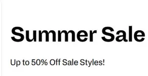 Summer sale 