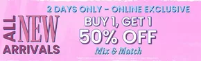 50 % off 