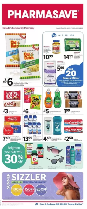 Pharmasave catalogue in Ohsweken | Save now with our deals | 2025-07-18T00:00:00.000Z - 2025-07-24T00:00:00.000Z