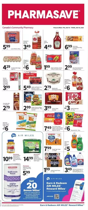 Pharmasave catalogue in Ohsweken | Great discounts on selected products | 2025-07-18T00:00:00.000Z - 2025-07-24T00:00:00.000Z