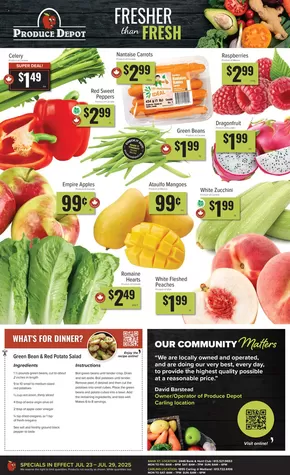 Specials in effect jul 23 – jul 29, 2025