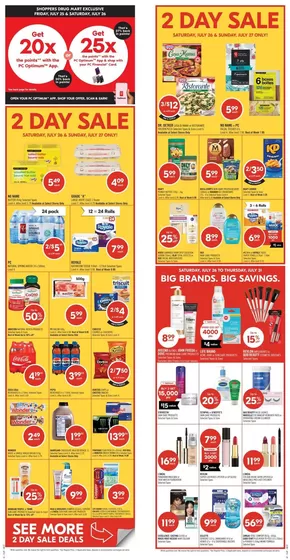 Shoppers Drug Mart catalogue in Orillia | Shoppers Drug Mart Weekly ad | 2025-07-26T00:00:00.000Z - 2025-07-31T00:00:00.000Z
