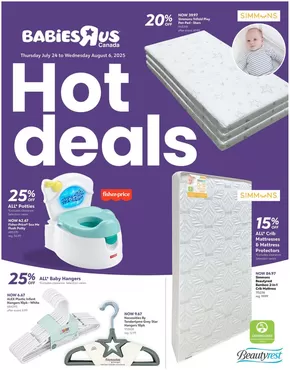 Toys R us catalogue in beauceville | Babies"R"Us Flyer | 2025-07-24T00:00:00.000Z - 2025-08-06T00:00:00.000Z