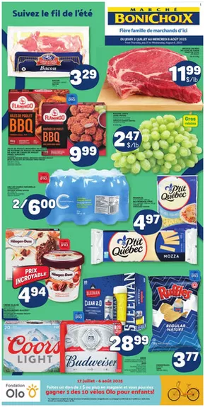 Marché Bonichoix catalogue in Saint-Jérôme | Circulaire de la semaine | 2025-07-31T00:00:00.000Z - 2025-08-06T00:00:00.000Z