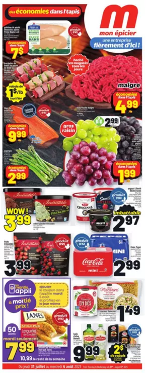 Metro catalogue in Salaberry-de-Valleyfield | Offers for bargain hunters | 2025-07-31T00:00:00.000Z - 2025-08-06T00:00:00.000Z
