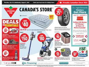 Canadian Tire catalogue in Saskatoon | Special offers for you | 2025-07-31T00:00:00.000Z - 2025-08-06T00:00:00.000Z