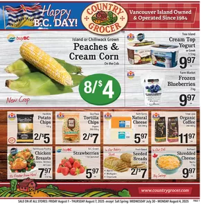 Country Grocer catalogue in Victoria BC | Attractive special offers for everyone | 2025-08-01T00:00:00.000Z - 2025-08-07T00:00:00.000Z
