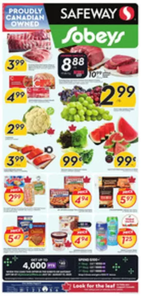 Safeway catalogue in Lethbridge | Great discounts on selected products | 2025-07-31T00:00:00.000Z - 2025-08-06T00:00:00.000Z