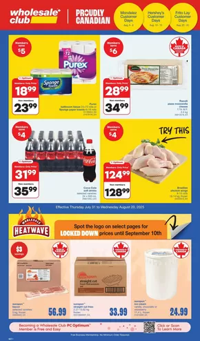 Wholesale Club catalogue in Lethbridge | Discounts and promotions | 2025-07-31T00:00:00.000Z - 2025-08-20T00:00:00.000Z
