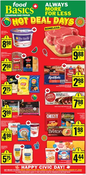 Food Basics catalogue in Lethbridge | Current special promotions | 2025-07-31T00:00:00.000Z - 2025-08-06T00:00:00.000Z