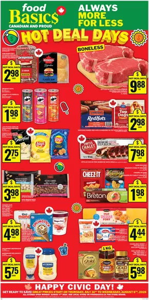 Food Basics catalogue in Lethbridge | Our best deals for you | 2025-07-31T00:00:00.000Z - 2025-08-06T00:00:00.000Z