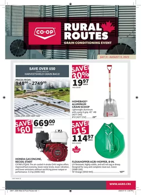 Co-op Agro catalogue in Hamilton | Top deals and discounts | 2025-07-31T00:00:00.000Z - 2025-08-13T00:00:00.000Z
