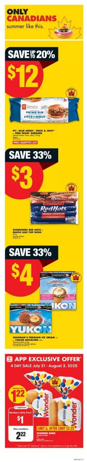 No Frills catalogue in Saint John | No Frills Weekly ad | 2025-07-31T00:00:00.000Z - 2025-08-06T00:00:00.000Z