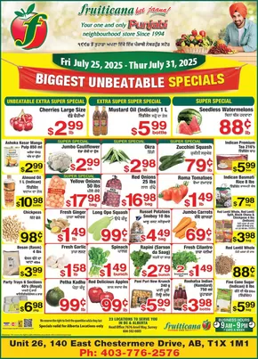 Fruiticana catalogue in Surrey | Super special | 2025-07-30T00:00:00.000Z - 2025-07-31T00:00:00.000Z