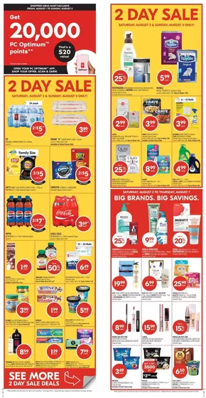 Shoppers Drug Mart catalogue in Windsor (Ontario) | Shoppers Drug Mart Weekly ad | 2025-08-02T00:00:00.000Z - 2025-08-07T00:00:00.000Z