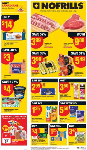 No Frills Weekly ad
