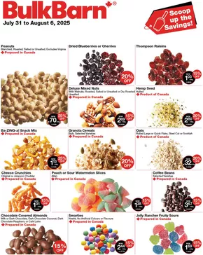 Bulk Barn catalogue in Bradford West Gwillimbury | Scoop up the Savings! | 2025-07-31T00:00:00.000Z - 2025-08-06T00:00:00.000Z