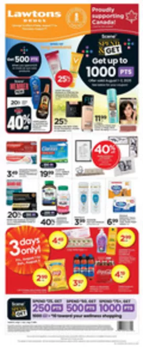 Lawtons Drugs catalogue in Laval | Weekly Ad | 2025-08-01T00:00:00.000Z - 2025-08-07T00:00:00.000Z