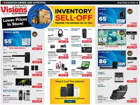 Visions Electronics catalogue in Petawawa | Flyer | 2025-08-01T00:00:00.000Z - 2025-08-07T00:00:00.000Z