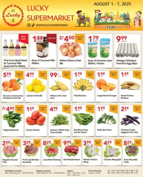 Lucky Supermarket catalogue in Calgary |  Taste of Thailand  | 2025-08-01T00:00:00.000Z - 2025-08-07T00:00:00.000Z