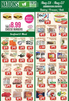 Nations Fresh Foods catalogue in Hamilton | Weekly specials  | 2025-08-01T00:00:00.000Z - 2025-08-07T00:00:00.000Z