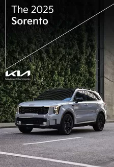 Kia catalogue | Kia 2025 Sorento | 2025-08-04T00:00:00.000Z - 2026-08-04T00:00:00.000Z