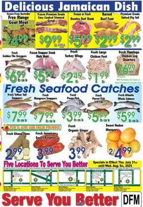 Danforth Food Market catalogue in Scarborough | We're simply the best West Indian store in town. | 2025-08-04T00:00:00.000Z - 2025-08-31T00:00:00.000Z