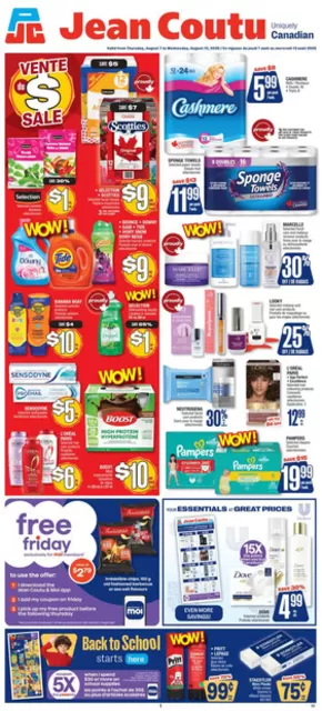 Jean Coutu catalogue in Caledonia NS | Top offers for all bargain hunters | 2025-08-07T00:00:00.000Z - 2025-08-13T00:00:00.000Z