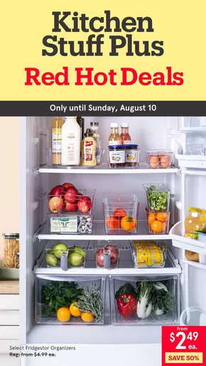Kitchen Stuff Plus catalogue in Kanata | Kitchen Stuff Plus weeky flyer | 2025-08-05T00:00:00.000Z - 2025-08-10T00:00:00.000Z