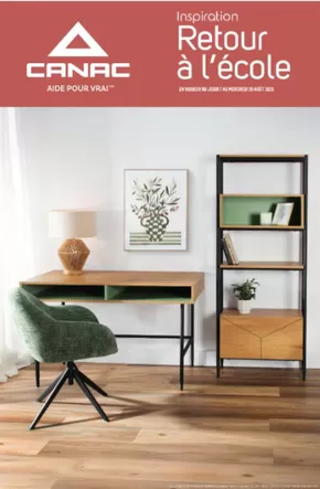 Canac catalogue in Miramichi | Inspiration Retour à l'école | 2025-08-07T00:00:00.000Z - 2025-08-13T00:00:00.000Z