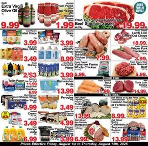 Greco's Fresh Markets catalogue in Deseronto | Greco's Fresh Market Flyer August 1 to 14 | 2025-08-06T00:00:00.000Z - 2025-08-14T00:00:00.000Z
