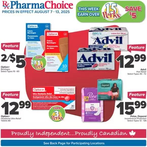 PharmaChoice catalogue in Holyrood | PharmaChoice Weekly ad | 2025-08-07T00:00:00.000Z - 2025-08-13T00:00:00.000Z