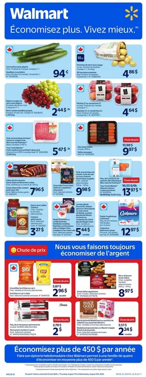 Walmart catalogue in Moonbeam ON | Exclusive deals for our customers | 2025-08-07T00:00:00.000Z - 2025-08-14T00:00:00.000Z
