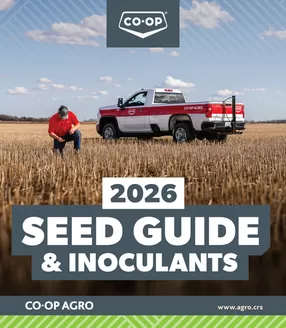 Co-op Agro catalogue in North Battleford | 2026 Seed Guide & Inoculants | 2025-08-07T00:00:00.000Z - 2026-01-23T00:00:00.000Z