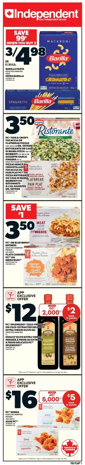 Independent Grocer catalogue in Moonbeam ON | Top offers for smart savers | 2025-08-07T00:00:00.000Z - 2025-08-13T00:00:00.000Z