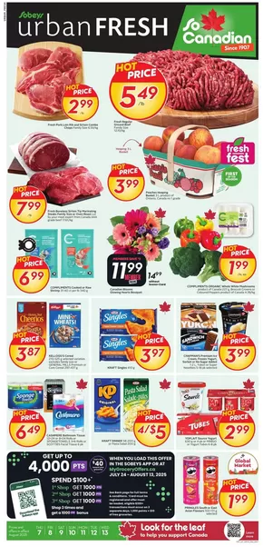 Sobeys catalogue in Halifax | Current deals and offers | 2025-08-07T00:00:00.000Z - 2025-08-13T00:00:00.000Z