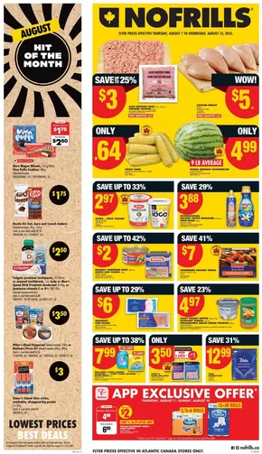 No Frills catalogue | Current deals and offers | 2025-08-07T00:00:00.000Z - 2025-08-13T00:00:00.000Z