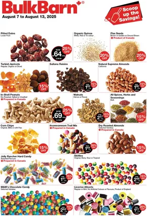 Bulk Barn catalogue in Gatineau | Scoop up the Savings! | 2025-08-07T00:00:00.000Z - 2025-08-13T00:00:00.000Z