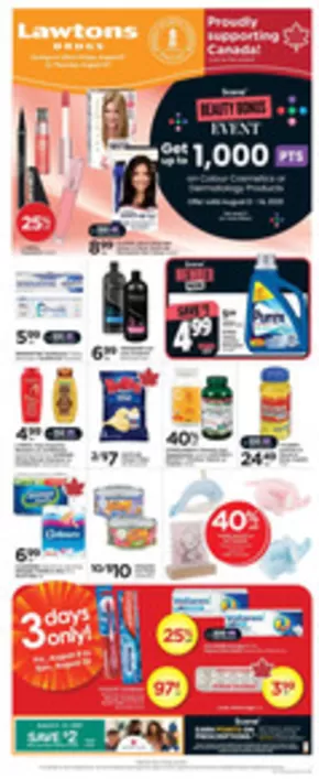 Lawtons Drugs catalogue in Sheet Harbour | Weekly flyer  | 2025-08-08T00:00:00.000Z - 2025-08-14T00:00:00.000Z