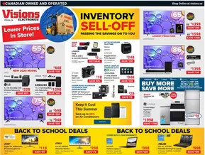 Visions Electronics catalogue in Radville | Lower prices in store  | 2025-08-08T00:00:00.000Z - 2025-08-14T00:00:00.000Z
